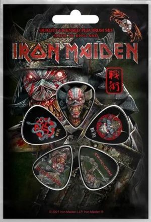Iron Maiden Senjutsu Guitar Picks Plectrums (set of 5)