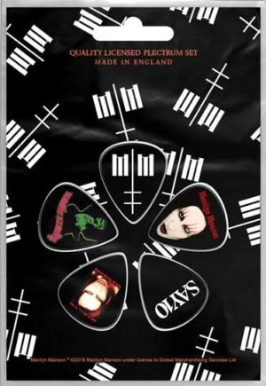Marilyn Manson Guitar Picks Plectrums (set of 5)