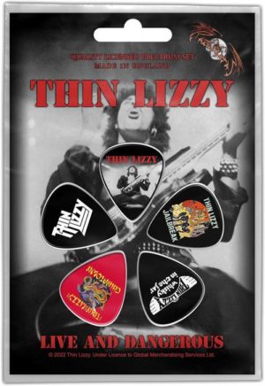 Thin Lizzy Guitar Picks Plectrums (set of 5)