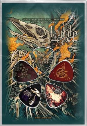Lamb Of God Guitar Picks Plectrums (set of 5)