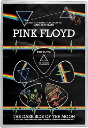 Pink Floyd Dark Side Of The Moon Guitar Picks Plectrums (set of 5)