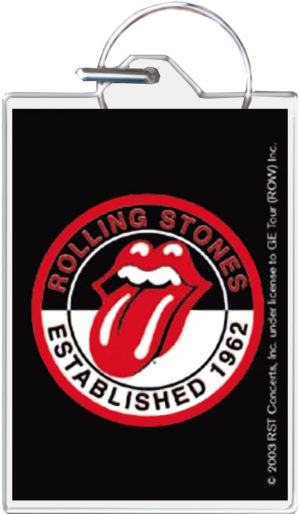 The Rolling Stones Classic Tongue Keyring Keychain