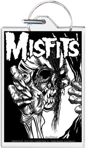 Misfits Pushead Keyring Keychain