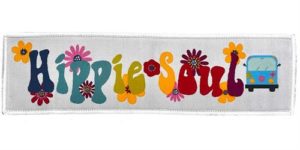 Hippie Soul Woven Sew On Patch