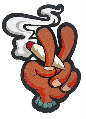 Peace Joint Woven Sew On Patch
