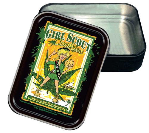 T-Dog - Girl Scout Cookies Large Stash Tin - Image 2
