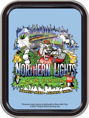 T-Dog - Northern Lights Large Stash Tin