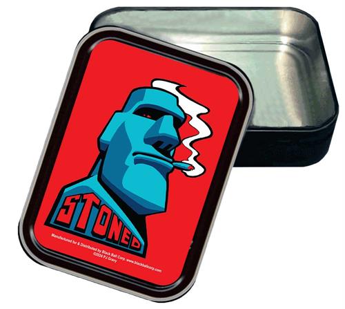 Stoned Statue Large Stash Tin - Image 2