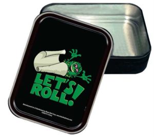 Let's Roll Large Stash Tin - Image 2