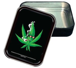 Stoned Leaf Large Stash Tin - Image 2