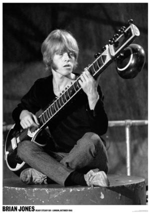 The Rolling Stones Brian Jones Ready Steady Go 1967 A1 Poster