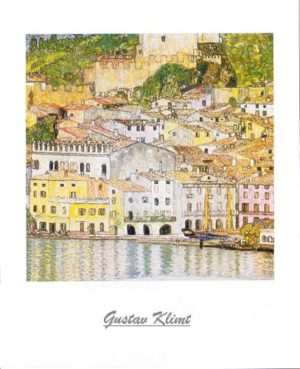 Gustav Klimt - Malcesine On Lake Garda Art Print