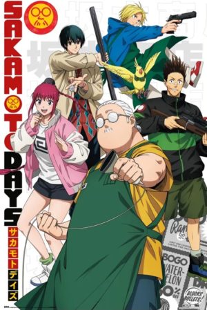 Sakamoto Days Characters Poster