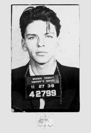 Frank Sinatra Mug Shot Poster
