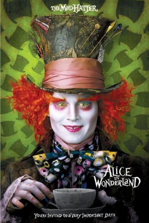 Alice In Wonderland Mad Hatter Poster
