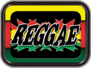 Reggae Music Large Stash Tin