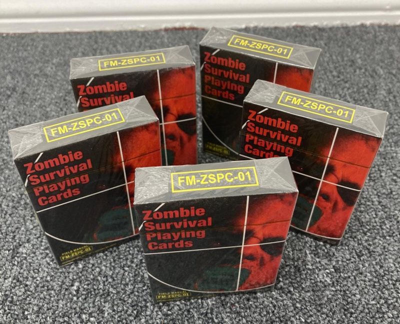 Zombie Survival Playing Cards – 5 Packs (Save 10% off sale price) - Image 3