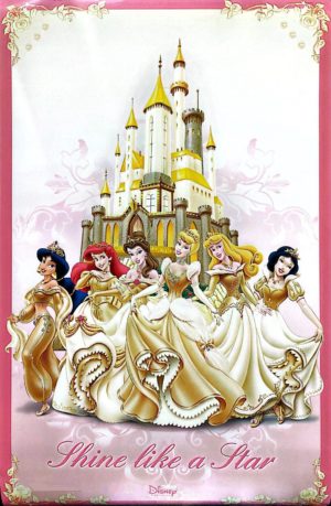 Disney Princesses Shine Like A Star Poster