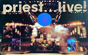 Judas Priest Live Montage (Published 1987, some wear) Poster