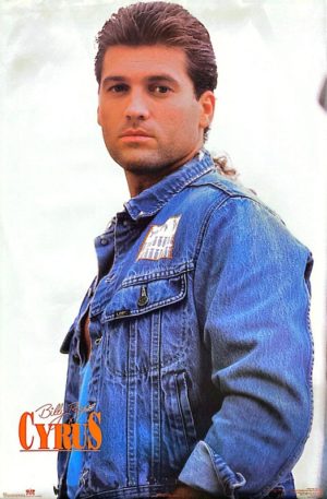 Billy Ray Cyrus Poster (Published 1992, some wear)