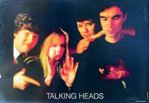 Talking Heads Band Poster (Heavily worn)