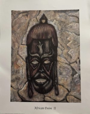 Jonnie Chardonn - African Guise II Mini Poster