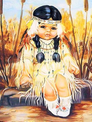Hasler Twins - Cherokee Child Mini Poster