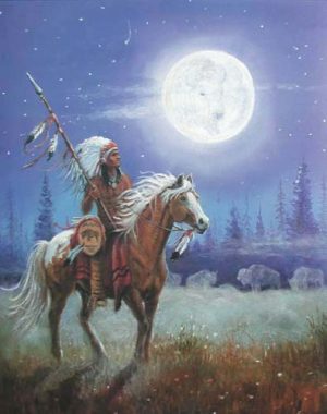 Marianne Caroselli - Buffalo Moon Mini Poster