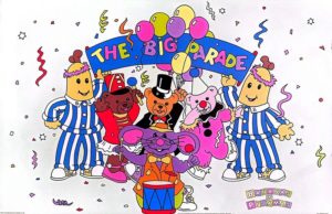 Bananas In Pyjamas Parade Poster