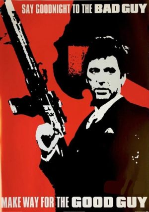 Scarface Bad Guy Poster (Published 2001, some wear)