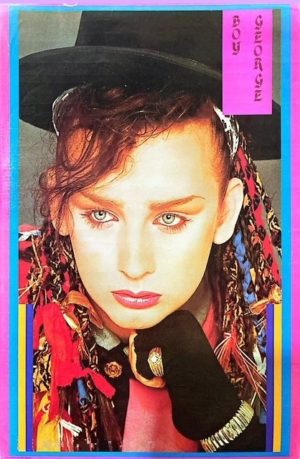 Boy George Poster (Published 1984, some wear)