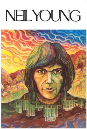 Neil Young Debut Album Cover Poster