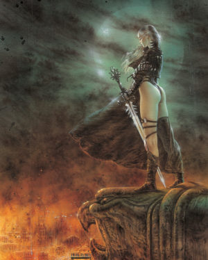 Luis Royo - The Hour Has Arrived Mini Poster