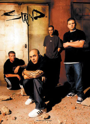 Staind Band Poster (Published 2001, some wear)