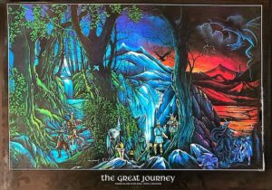 Peter Pracownik - The Great Journey Lord Of The Rings Poster