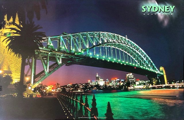 Sydney Australia Harbour Bridge poster print