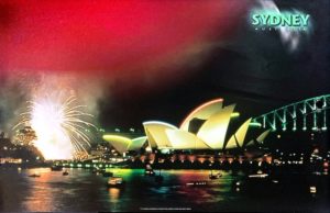 Sydney Australia Opera House poster print