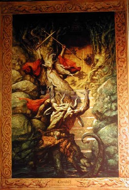 Petar Meseldžija - Lord of the Rings Gandalf Poster (Published 2000, some wear)