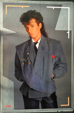 duran duran andy taylor poster print