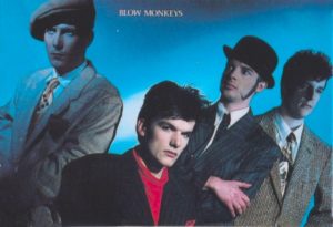 blow monkeys band poster print