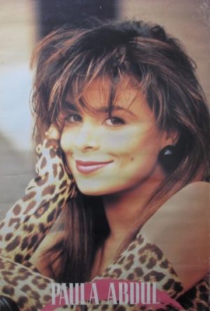 paula abdul 1990 poster print