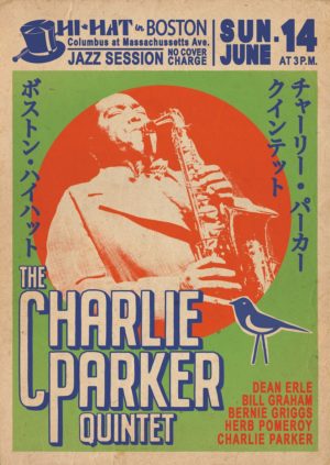 Charlie Parker Quartet Poster Print