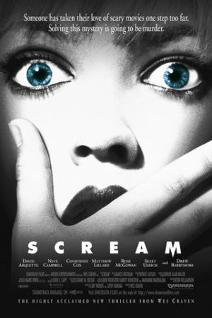 Scream 1996 Movie Sheet Poster Print