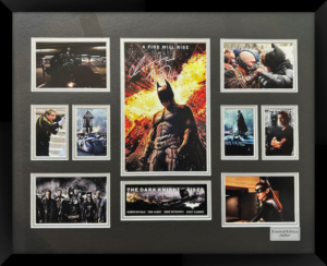 The Dark Knight Rises Photo Collage Matted in Frame