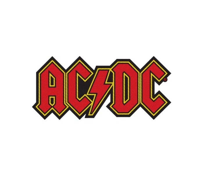 AC/DC LOGO SEW ON PATCH