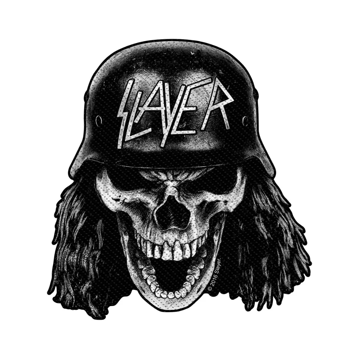 SLAYER WEHRMACHT SKULL SEW ON PATCH