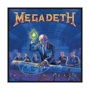 MEGADETH RUST IN PEACE SEW ON PATCH