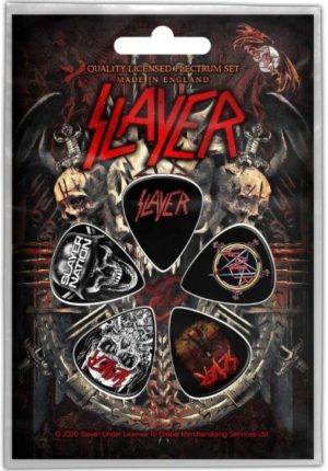 SLAYER DEMONIC GUITAR PICKS PLECTRUM (set of 5)