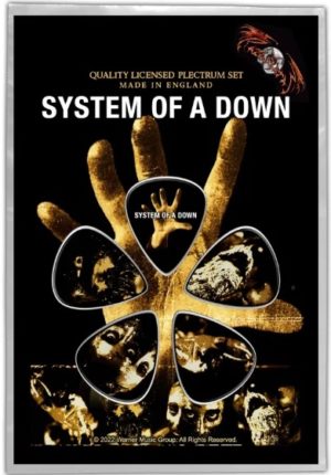 SYSTEM OF A DOWN GUITAR PICKS PLECTRUMS (set of 5)