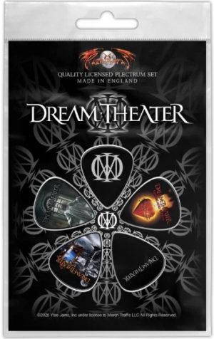 DREAM THEATRE GUITAR PICKS PLECTRUMS (set of 5)